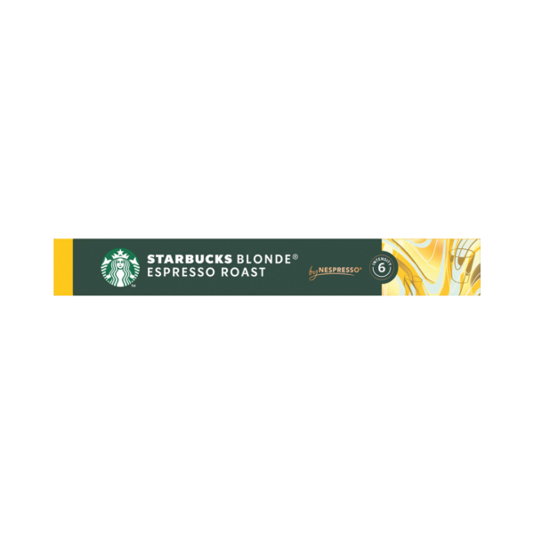 Starbucks Blonde Espresso Roast 6, Nespresso-kompatibel, 10 Kapseln, 53g